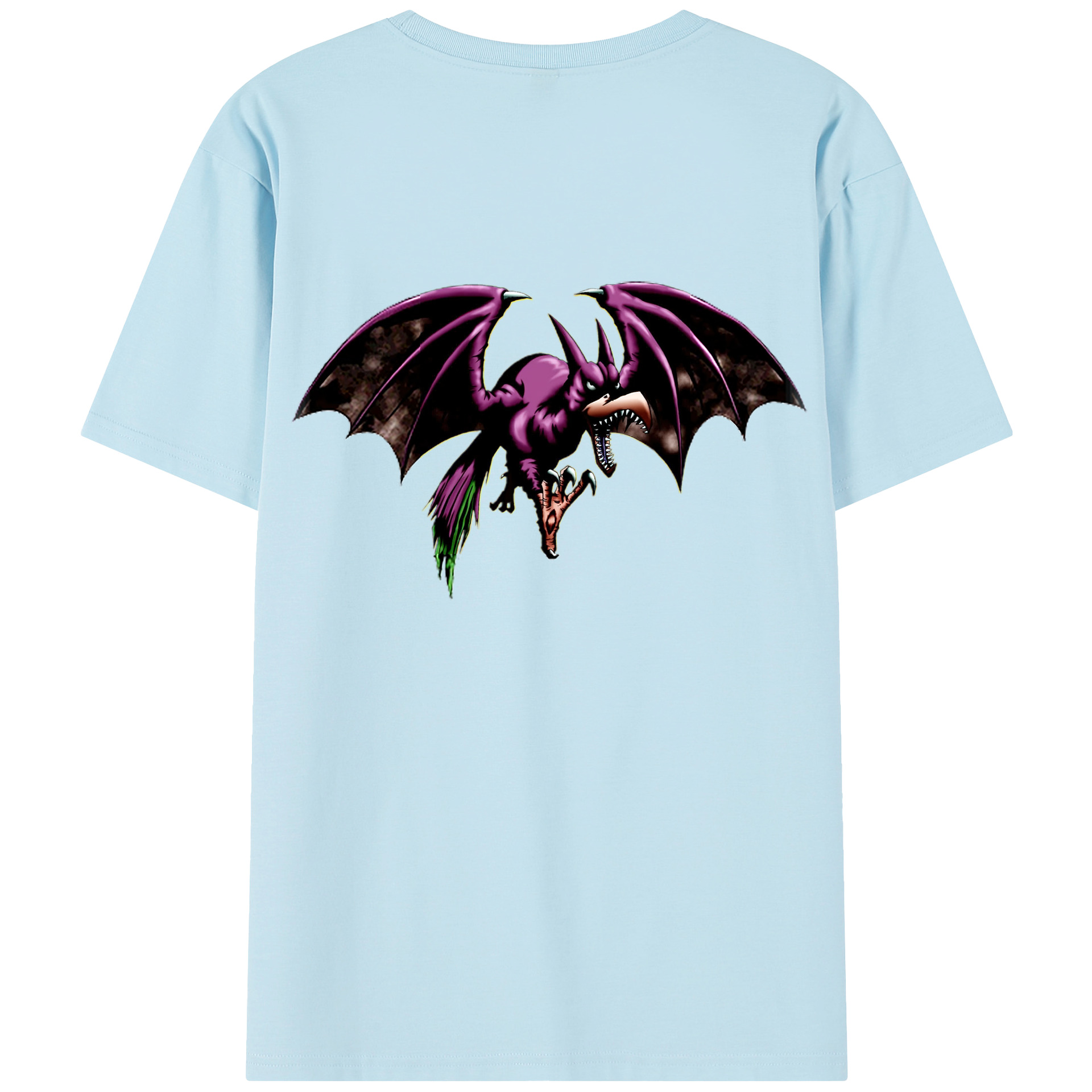 （画像用） 遊☆戯☆王 Yu-Gi-Oh! 綿100％半袖Tシャツ（背面プリント）